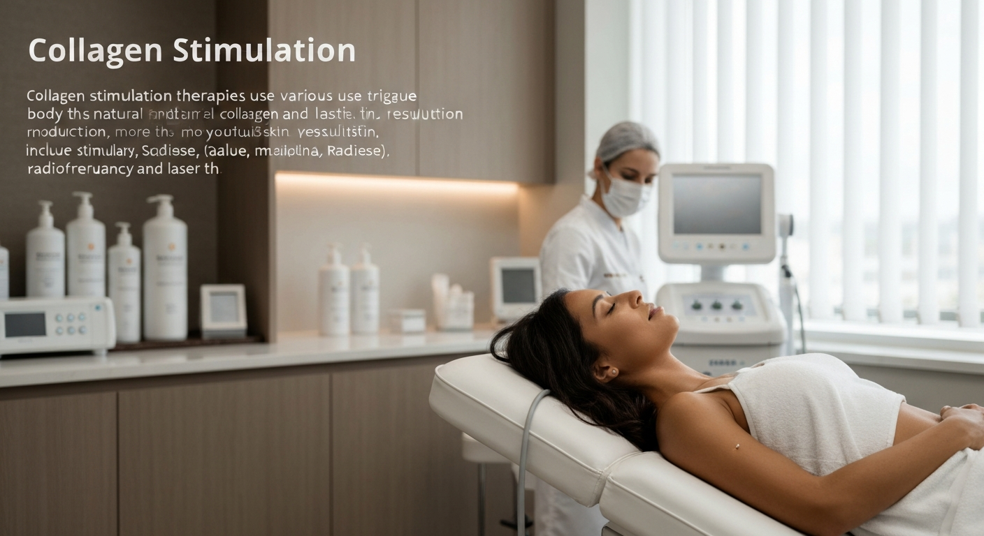 Collagen Stimulation treatment at a MedSpa