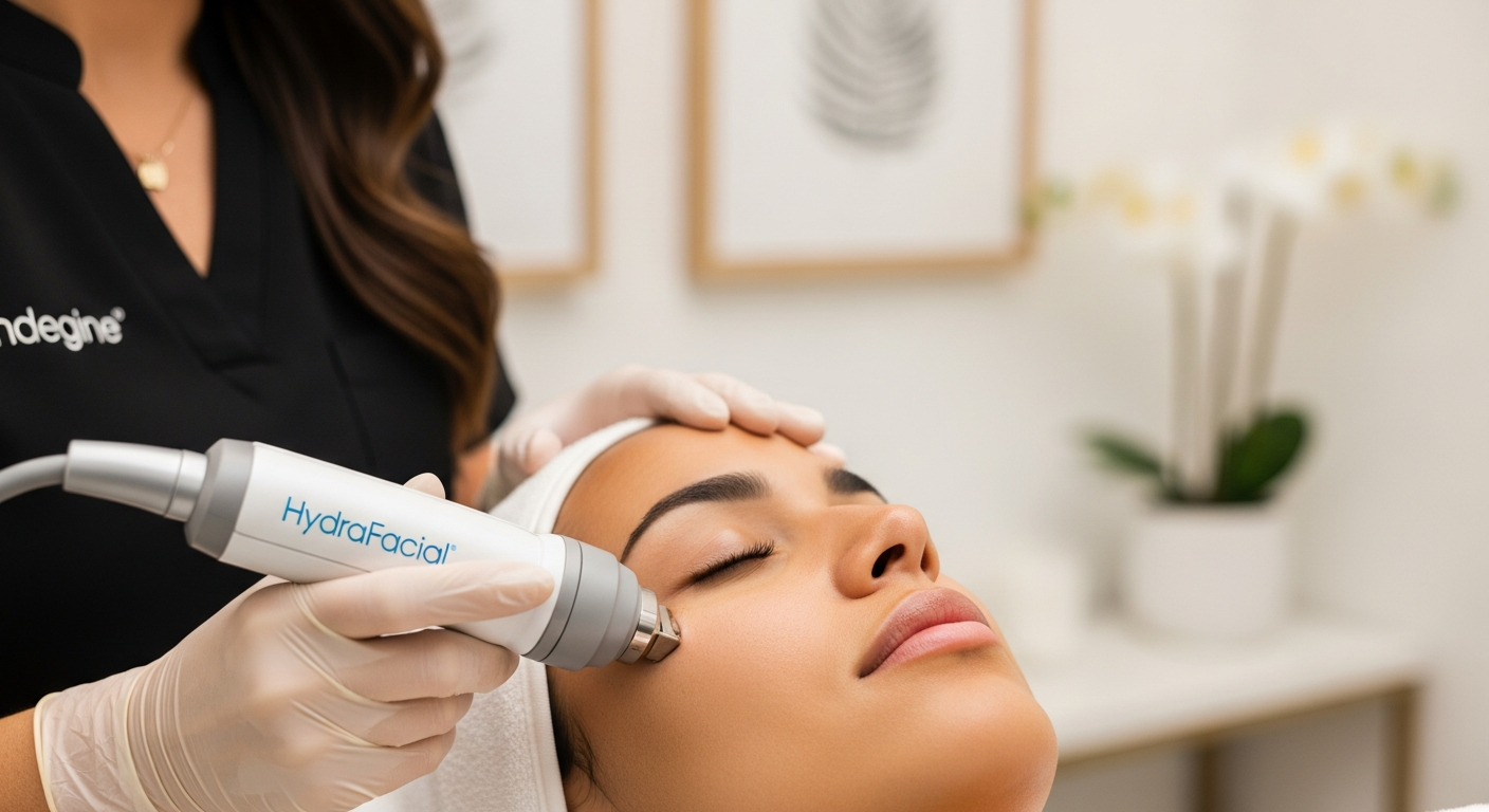 Facials treatment at a MedSpa