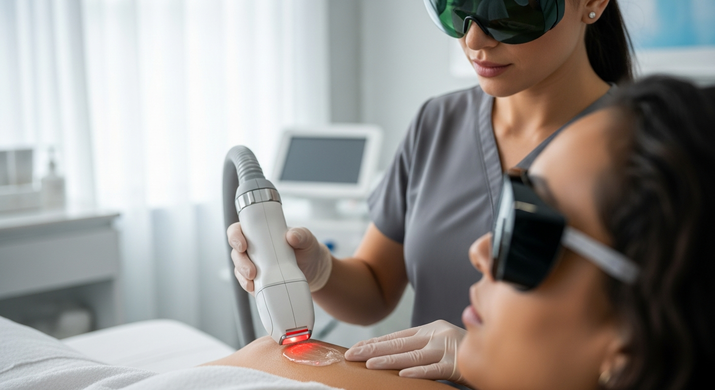 The Treatment Process — Laser Hair Removal