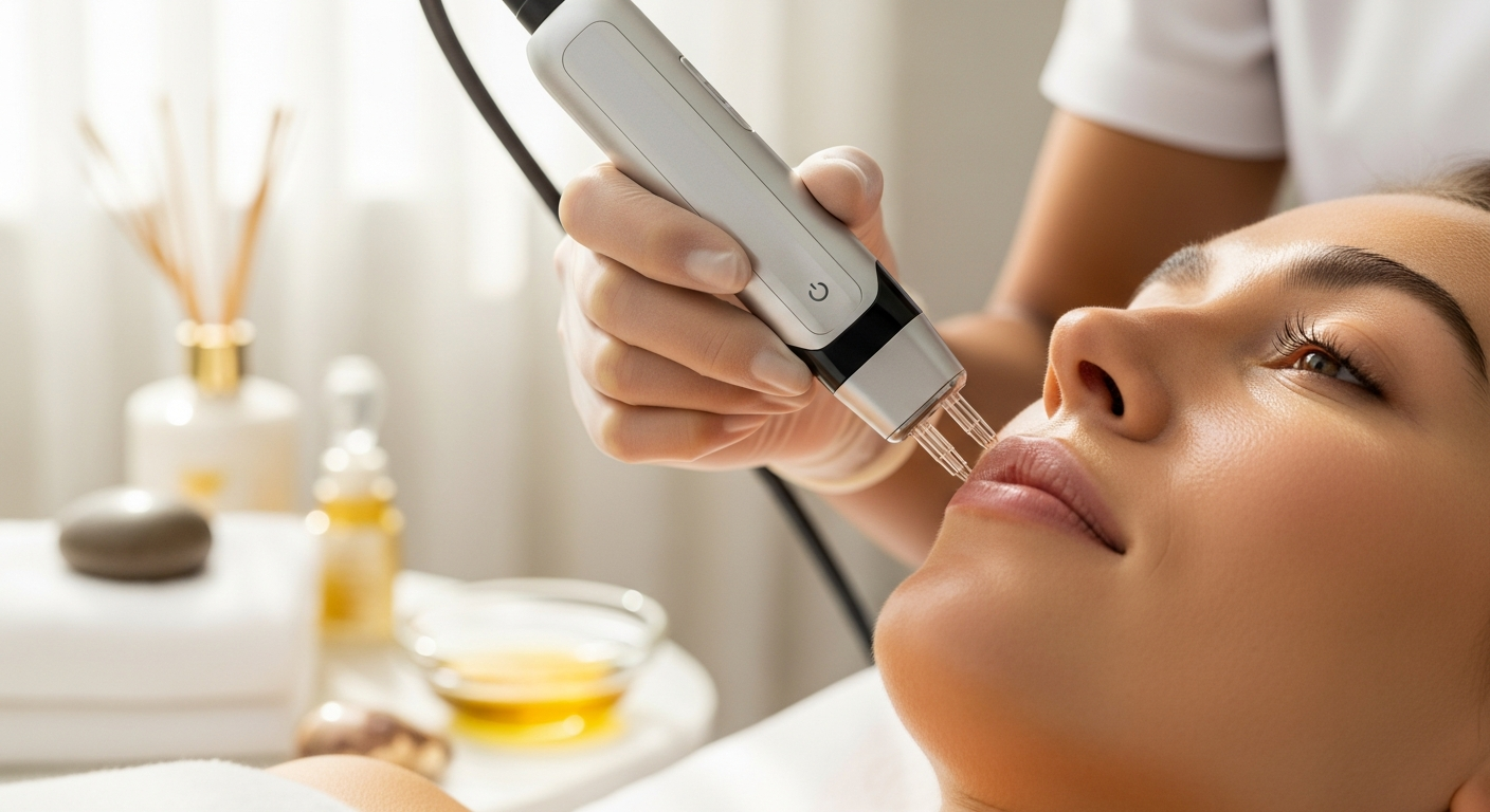 Microneedling & PRP treatment at a MedSpa