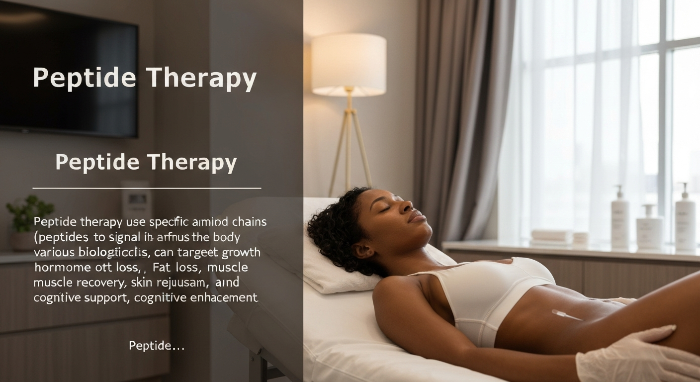 Peptide Therapy treatment at a MedSpa