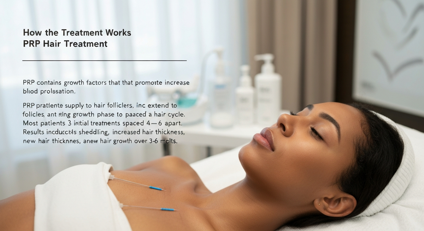 How the Treatment Works — PRP Hair Treatment